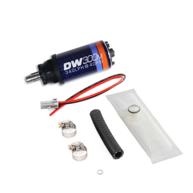 DeatschWerks 340 LPH Ford In-Tank Fuel Pump DW300M Series w/ 97-04 F-150/F-250 V6/V8 Install Kit DeatschWerks Fuel Pumps  AXOPROS