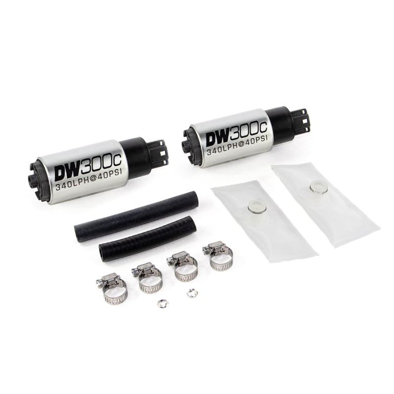 DeatschWerks 340lph DW300C Compact Fuel Pump w/ 99-04 Ford Lightning Set Up Kit (w/o Mounting Clips) DeatschWerks Fuel Pumps AXOPROS
