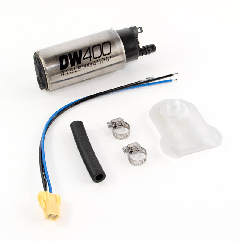 DeatschWerks 415LPH DW400 In-Tank Fuel Pump w/ 9-1041 Install Kit 98-11 Nissan Patrol DeatschWerks Fuel Pumps AXOPROS