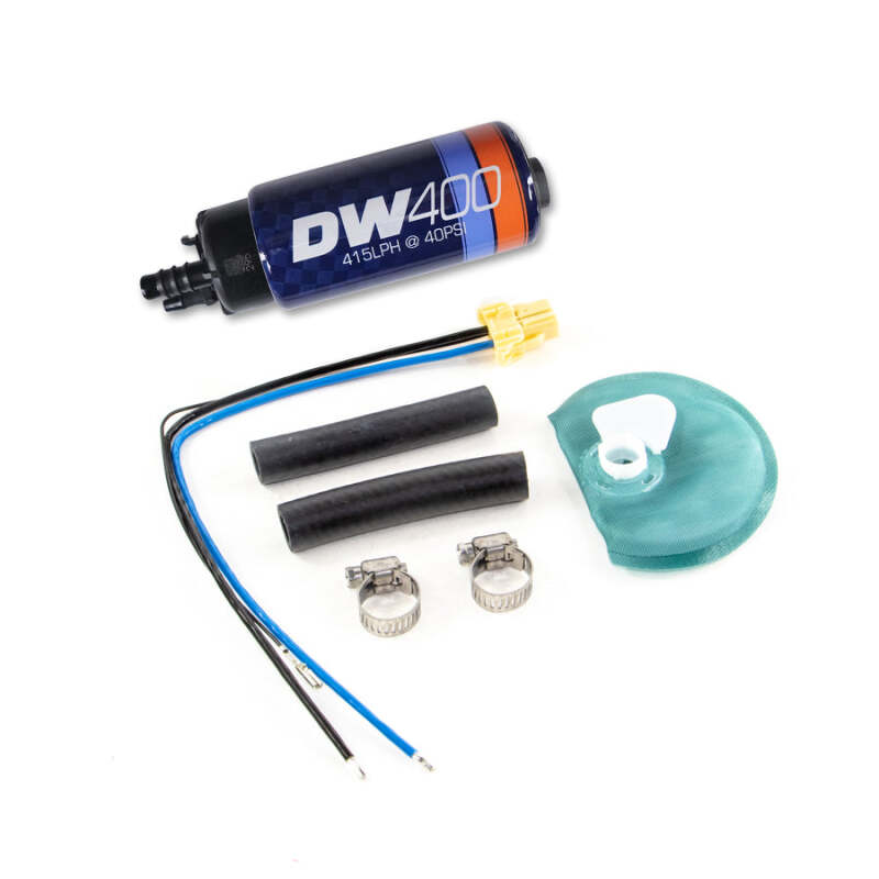 DeatschWerks 415LPH DW400 In-Tank Fuel Pump w/ Universal Set Up Kit DeatschWerks Fuel Pumps AXOPROS