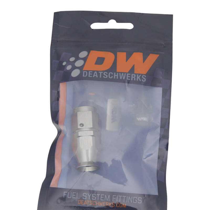 DeatschWerks 6AN Female Swivel Straight Hose End PTFE (Incl. 1 Olive Insert) DeatschWerks Fittings AXOPROS