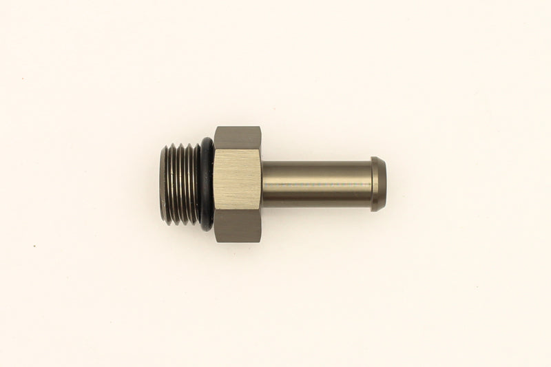 DeatschWerks 6AN ORB Male To 5/16in Barb Fitting (Single Barb - Incl O-Ring) DeatschWerks Fittings AXOPROS