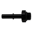 DeatschWerks 6AN ORB Male to 5/16in Male EFI Quick Connect Adapter - Anodized Matte Black DeatschWerks Fuel Components Misc  AXOPROS