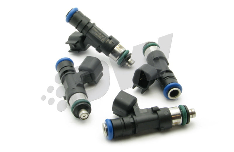 DeatschWerks Bosch EV14 Universal 48mm Standard 95lb/hr Injectors (Set of 4) DeatschWerks Fuel Injector Sets - 4Cyl AXOPROS