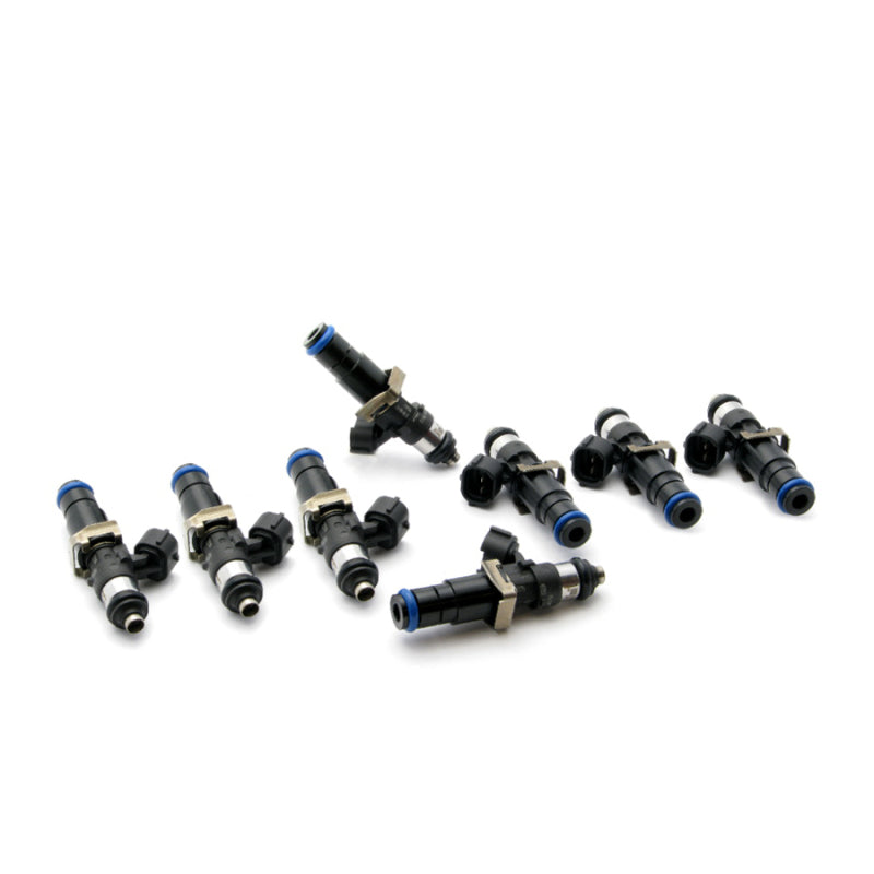 DeatschWerks Bosch EV14 Universal 60mm/14mm 220lb/hr Injectors (Set of 8) DeatschWerks Fuel Injector Sets - 8Cyl AXOPROS