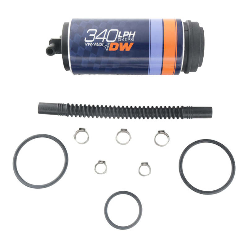 Deatschwerks DW340V Series 340lph In-Tank Fuel Pump w/ Install Kit For VW and Audi 1.8T FWD DeatschWerks Fuel Pumps AXOPROS