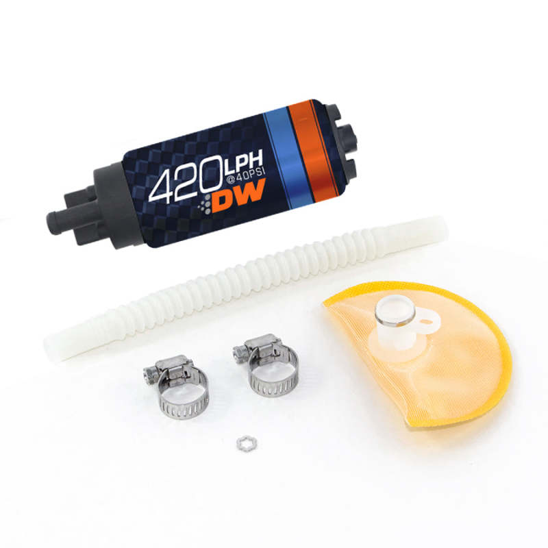 Deatschwerks DW420 Series 420lph In-Tank Fuel Pump w/ Install Kit For Mazda RX-8 04-08 DeatschWerks Fuel Pumps AXOPROS