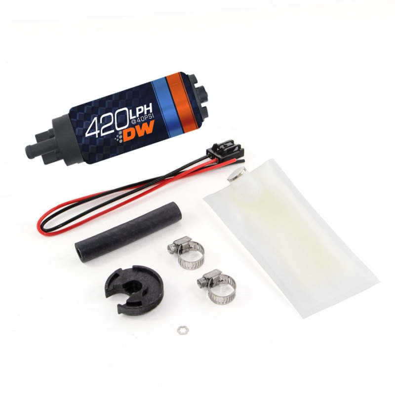 Deatschwerks DW420 Series 420lph In-Tank Fuel Pump w/ Install Kit For Miata 94-05 DeatschWerks Fuel Pumps AXOPROS
