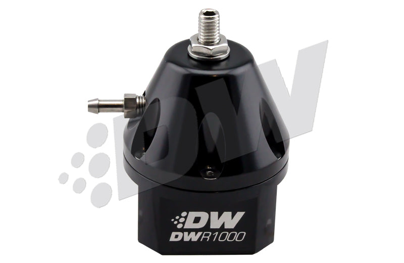 DeatschWerks DWR1000 Adjustable Fuel Pressure Regulator - Black DeatschWerks Fuel Pressure Regulators AXOPROS
