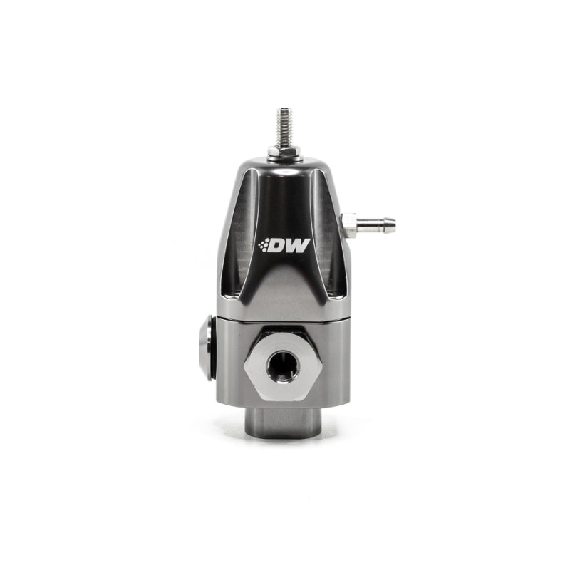 DeatschWerks DWR1000 Adjustable Fuel Pressure Regulator - Titanium DeatschWerks Fuel Pressure Regulators  AXOPROS