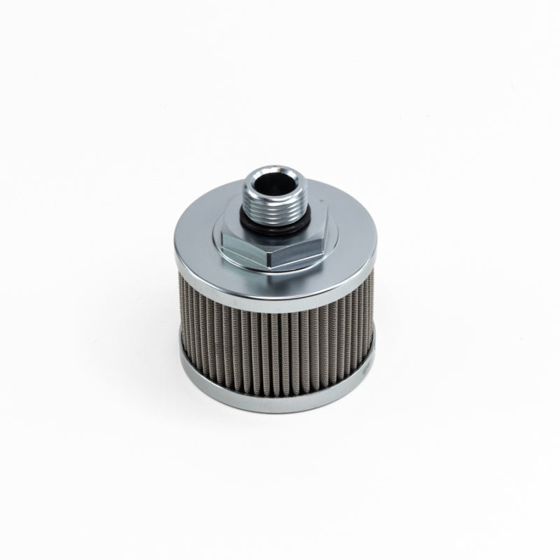 DeatschWerks Stainless Steel 8AN 100 Micron Universal Fuel Pump Pre-Filter DeatschWerks Fuel Filters  AXOPROS