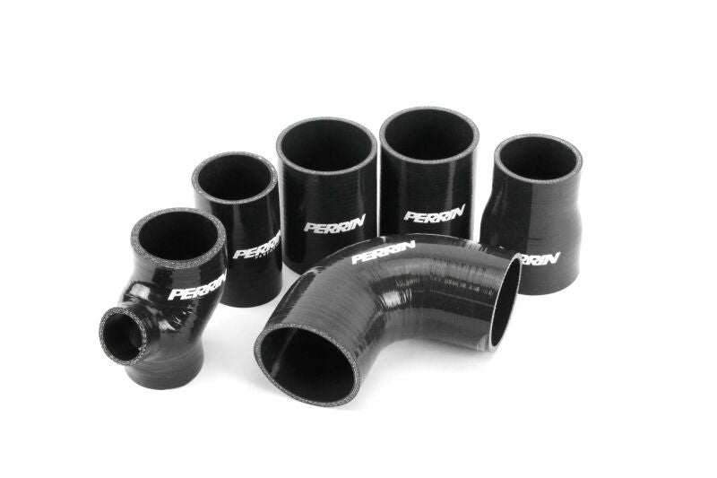 Perrin Performance PERRIN 15-21 Subaru WRX Front Mount Intercooler Boost Tube Kit - Neon Yellow Intercooler Pipe Kits aftermarket performance part