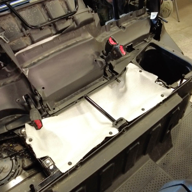 DEI 22-24 Honda Pioneer 1000-3/1000-5/1000-6 (Non CA Models) Under Seat Heat Shield Kit DEI Thermal Wrap  AXOPROS