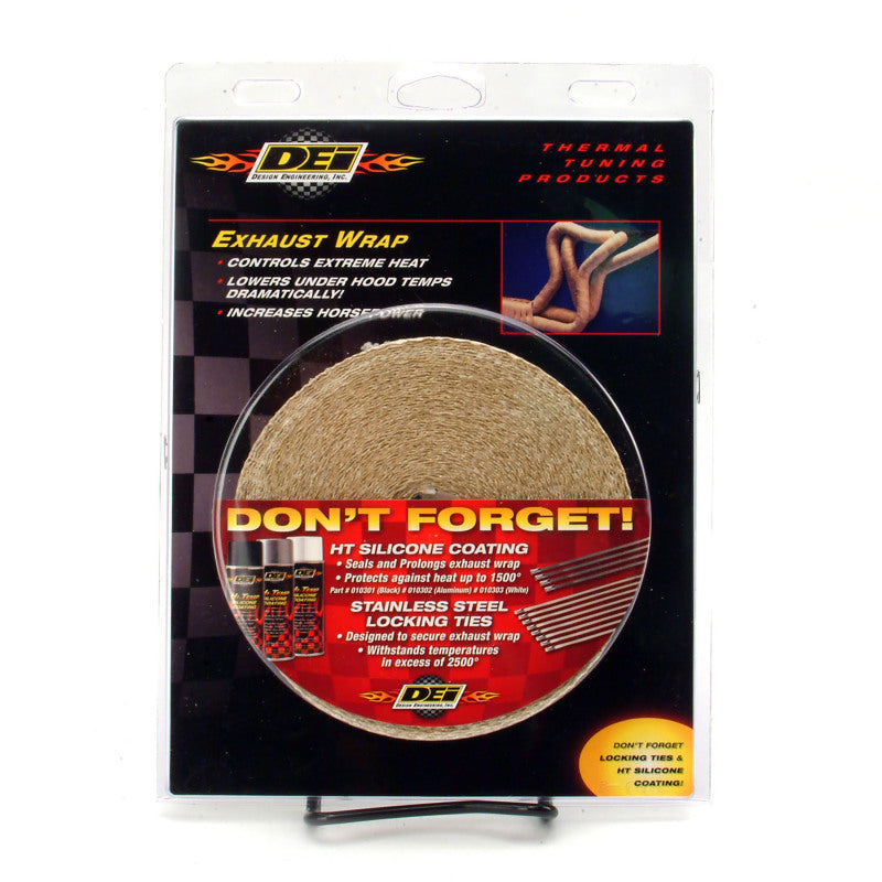 DEI Exhaust Wrap 1in x 50ft - Tan DEI Exhaust Wrap  AXOPROS