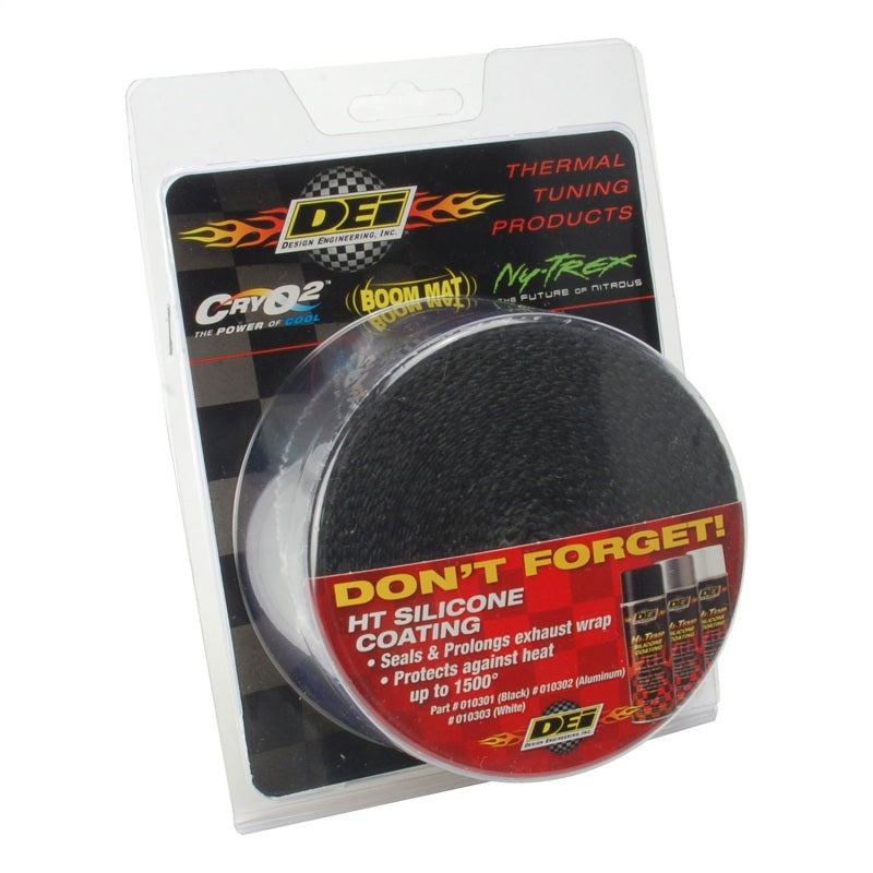 DEI Exhaust Wrap 2in x 25ft - Black DEI Exhaust Wrap  AXOPROS