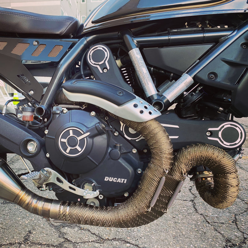 DEI Exhaust Wrap 2in x 25ft - Titanium DEI Exhaust Wrap AXOPROS