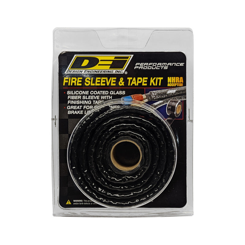 DEI Fire Sleeve and Tape Kit 3/8in I.D. x 3ft DEI Thermal Sleeves AXOPROS