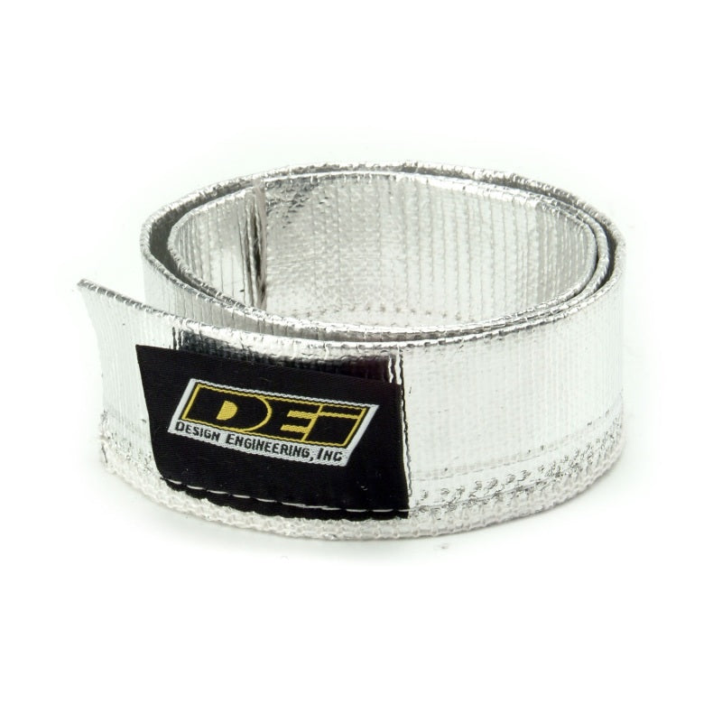 DEI Heat Sheath 1-1/4in I.D. x 3ft - Aluminized Sleeving - Sewn Edge DEI Thermal Sleeves AXOPROS