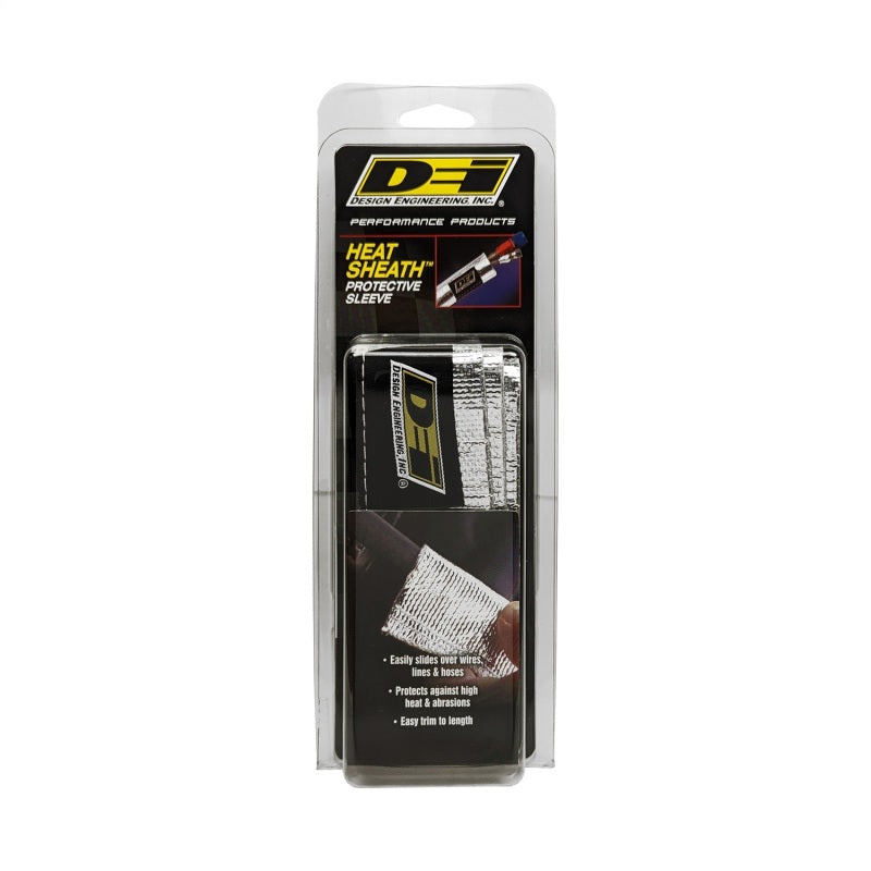 DEI Heat Sheath 3/4in x 3ft - Aluminized Sleeving - Sewn Edge DEI Thermal Sleeves AXOPROS