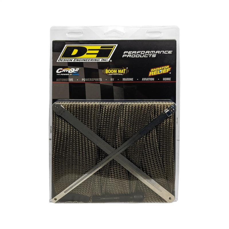 DEI Powersport Exhaust Sleeve Kit - Titanium DEI Thermal Wrap  AXOPROS