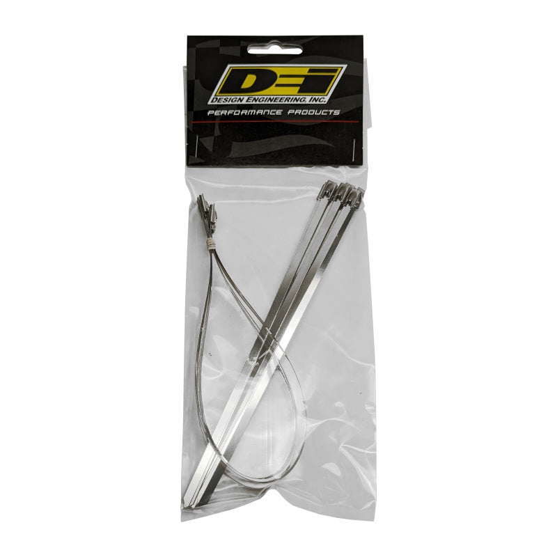 DEI Stainless Steel Locking Tie Eight 8in and Four 14in per pack DEI Clamps AXOPROS