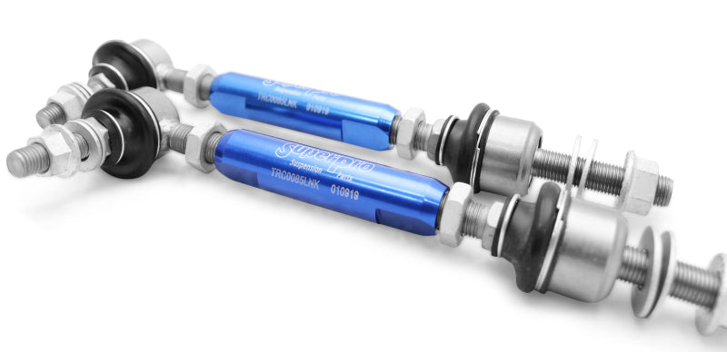 Superpro SuperPro 2014 Chevrolet SS Base Rear HD Adjustable End Link Set Sway Bar Endlinks aftermarket performance part