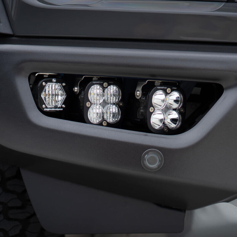 Baja Designs 2021+ Ford Raptor Aftermarket Pro Fog Pocket Kit Baja Designs Fog Lights AXOPROS