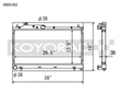 Koyo 08-15 Subaru WRX / STI 05-09 Subaru Legacy GT 2.5L (MT / w/ Filler Neck) Radiator Koyo Radiators  AXOPROS