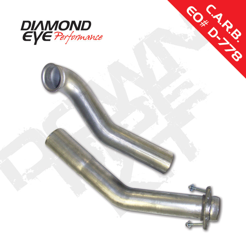 Diamond Eye KIT 3in DWNP AL FORD 7.3L 94-97 Diamond Eye Performance Downpipes  AXOPROS