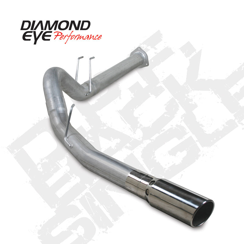 Diamond Eye KIT 4in DPF BACK SGL AL: 2011 FORD 6.7L PWRSTROKE F250/F350 Diamond Eye Performance DPF Back  AXOPROS