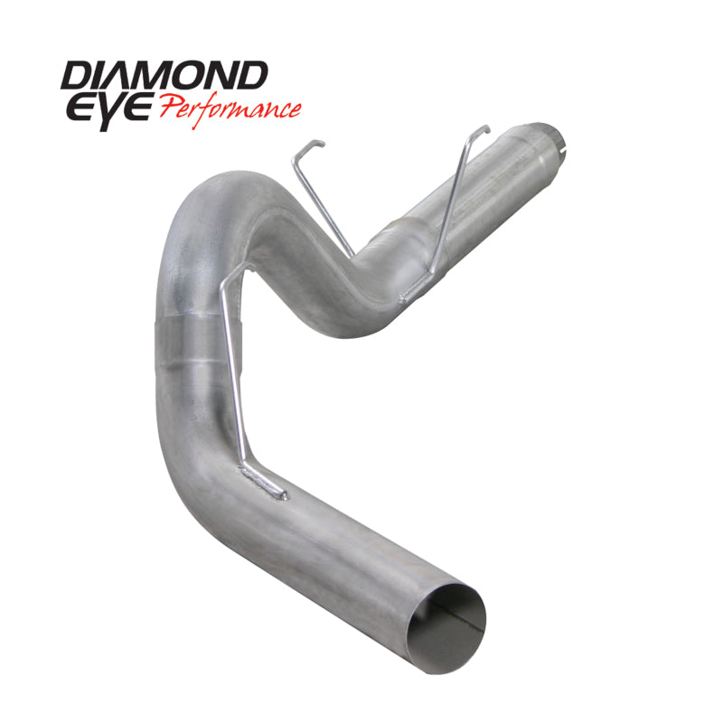 Diamond Eye KIT 5in DPF SGL AL 07.5-11 CUMMINS 6 7L PCKGD BX46X14X14OD EL-PL 44inX13 5inX13 5inID Diamond Eye Performance DPF Back  AXOPROS