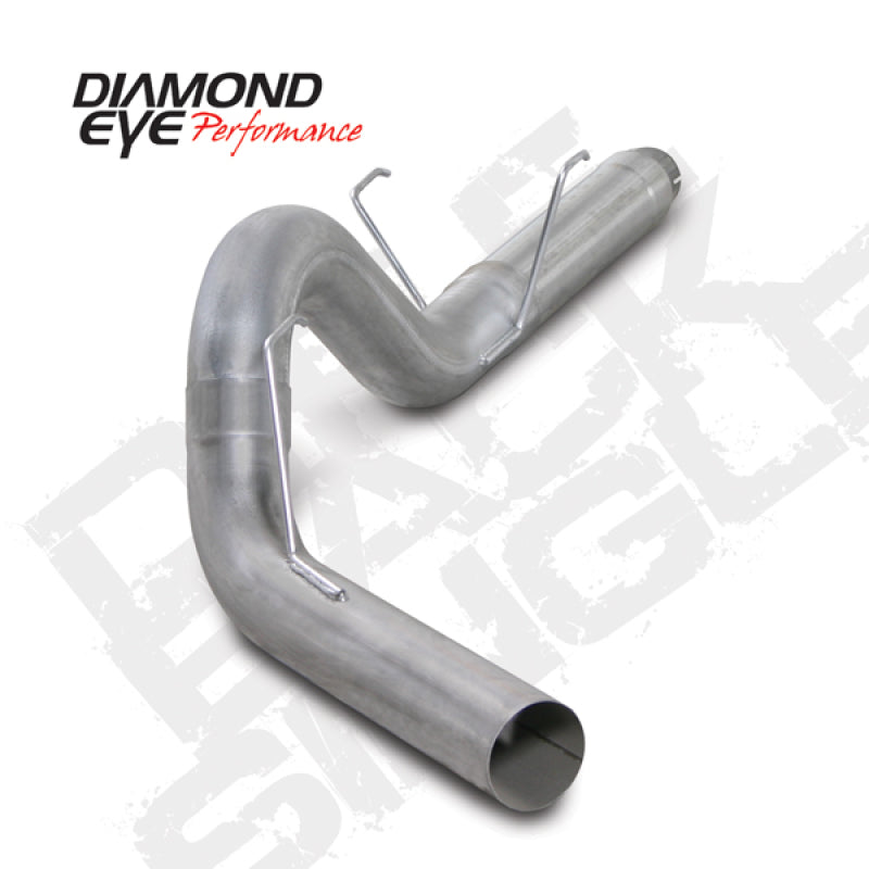 Diamond Eye KIT 5in DPF SGL AL 07.5-11 CUMMINS 6 7L PCKGD BX46X14X14OD EL-PL 44inX13 5inX13 5inID Diamond Eye Performance DPF Back  AXOPROS