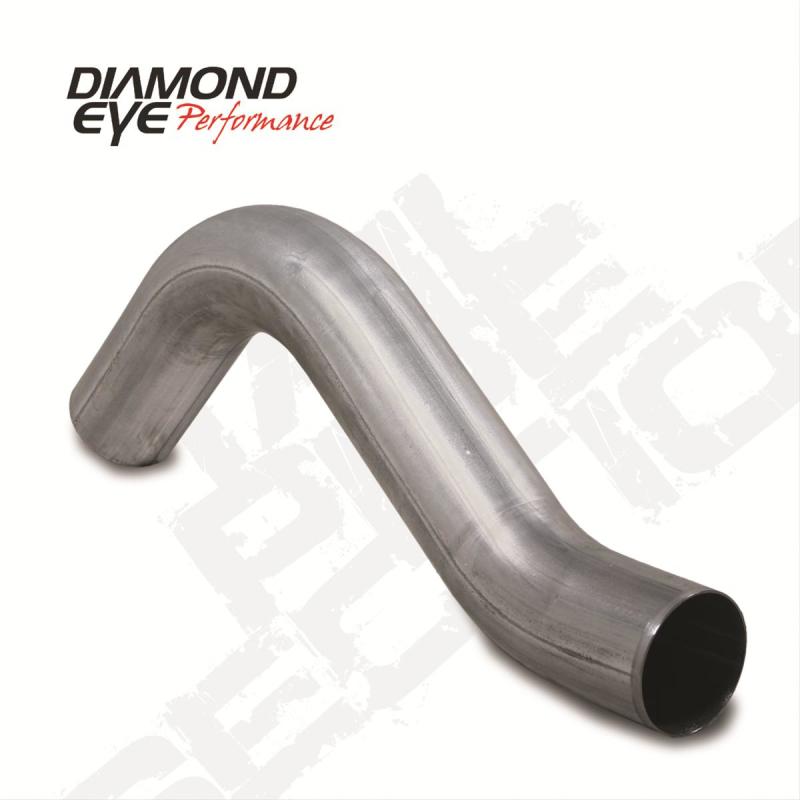 Diamond Eye TAILP 4in 1ST SEC TURBO/CB SGL AL 7 3L F250/350 94-03 5 6 0L F250 03-07 CORS SS 161001 Diamond Eye Performance Tail Pipes AXOPROS