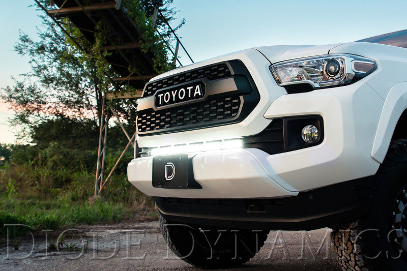 Diode Dynamics 16-21 Toyota Tacoma SS30 Stealth Lightbar Kit - White Combo Diode Dynamics Light Bars & Cubes AXOPROS