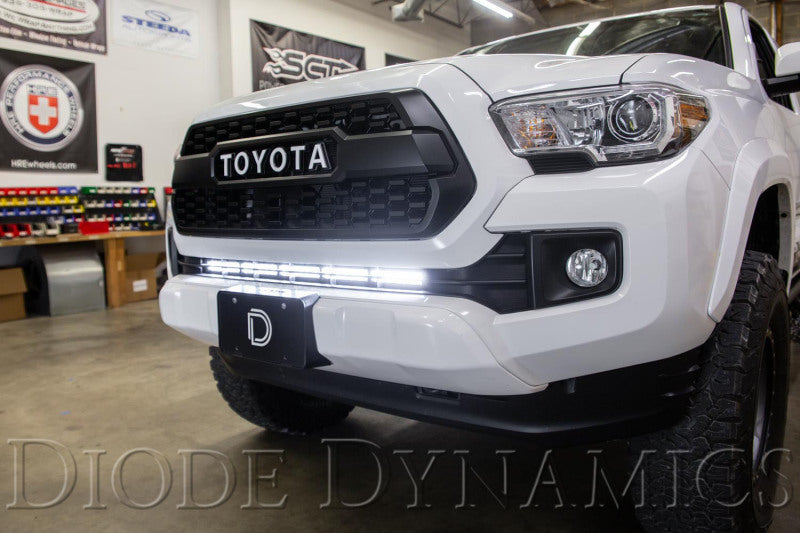 Diode Dynamics 16-21 Toyota Tacoma SS30 Stealth Lightbar Kit - White Combo Diode Dynamics Light Bars & Cubes AXOPROS