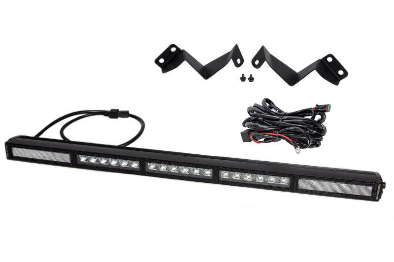 Diode Dynamics 16-21 Toyota Tacoma SS30 Stealth Lightbar Kit - White Combo Diode Dynamics Light Bars & Cubes AXOPROS