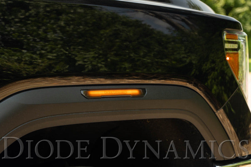 Diode Dynamics 20-21 Sierra 2500/3500 HD LED Sequential Sidemarkers Smoked Set Diode Dynamics Light Accessories and Wiring AXOPROS