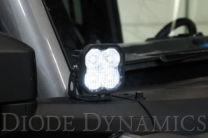 Diode Dynamics 2021 Ford Bronco Sport SS3 LED Ditch Light Kit - White Combo Diode Dynamics Light Accessories and Wiring AXOPROS