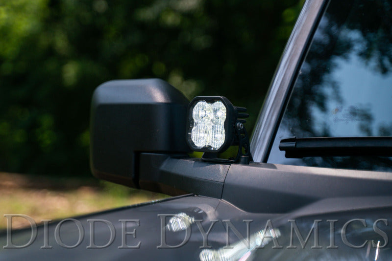 Diode Dynamics 2021 Ford Bronco SS3 LED Ditch Light Kit - Pro White Combo Diode Dynamics Light Accessories and Wiring AXOPROS