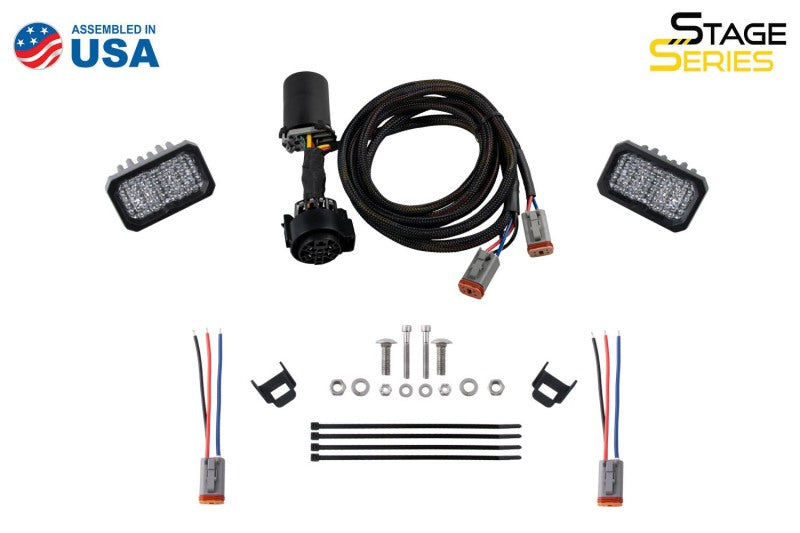 Diode Dynamics 2022 Toyota Tundra C2 Pro Stage Series Reverse Light Kit Diode Dynamics Light Accessories and Wiring AXOPROS