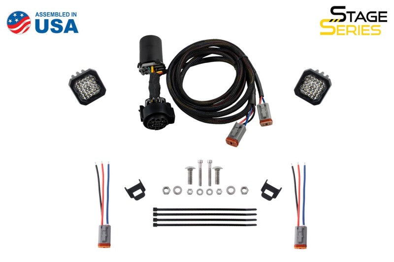 Diode Dynamics 2022 Toyota Tundra C2 Pro Stage Series Reverse Light Kit Diode Dynamics Light Accessories and Wiring AXOPROS