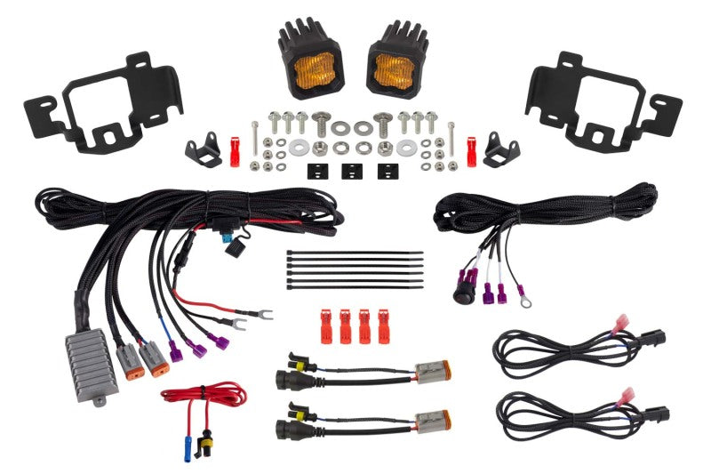 Diode Dynamics 2023+ Chevrolet Colorado SSC1 LED Fog Light Kit Diode Dynamics Fog Lights AXOPROS