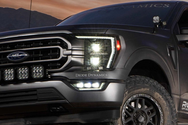 Diode Dynamics 21-23 Ford F-150 Elite Fog Lamps - White Diode Dynamics Fog Lights AXOPROS