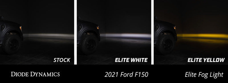Diode Dynamics 21-23 Ford F-150 Elite Fog Lamps - White Diode Dynamics Fog Lights AXOPROS