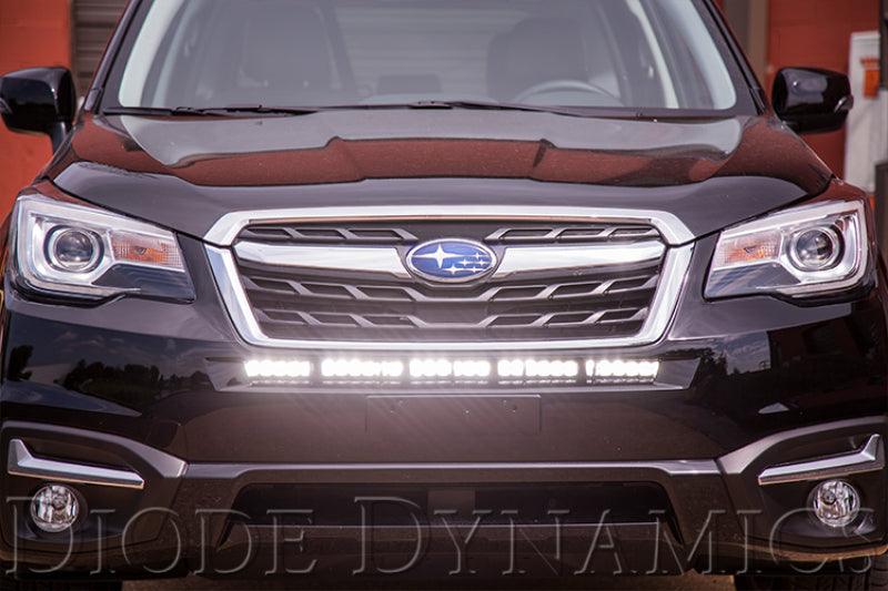 Diode Dynamics 30 In LED Light Bar Single Row Straight - Amber Combo Each Stage Series Diode Dynamics Light Bars & Cubes AXOPROS