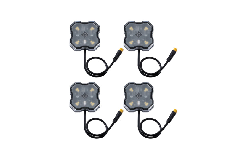 Diode Dynamics Single-Color Rock Light Installer Kit (4-pack) Diode Dynamics Light Accessories and Wiring AXOPROS