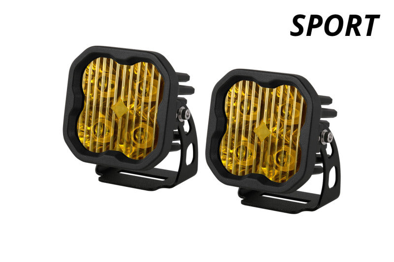 Diode Dynamics SS3 Sport ABL - Yellow SAE Fog Standard (Pair) Diode Dynamics Light Accessories and Wiring AXOPROS