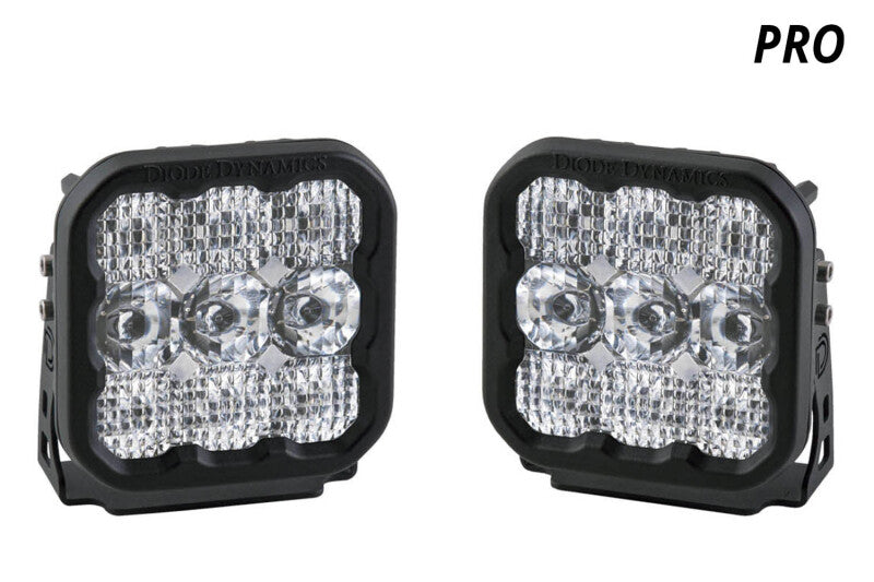 Diode Dynamics SS5 LED Pod Pro - White Combo (Pair) Diode Dynamics Light Accessories and Wiring AXOPROS