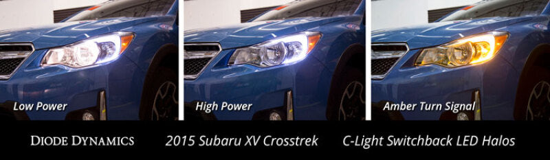 Diode Dynamics Subaru Crosstrek/Impreza C-Light Swithback LED Halos Diode Dynamics Bulbs AXOPROS