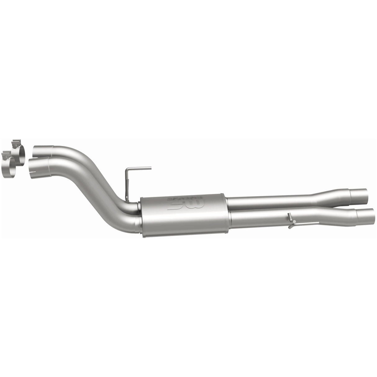 Direct-Fit Muffler Replacement Kit With Muffler MagnaFlow Exhaust Products Exhaust Muffler Kit  AXOPROS